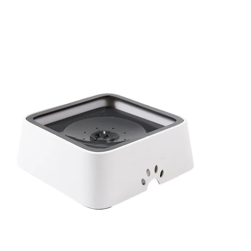 Pet Bowl Dog Drinking No Wet Mouth Floating Prevent Knocking Cat