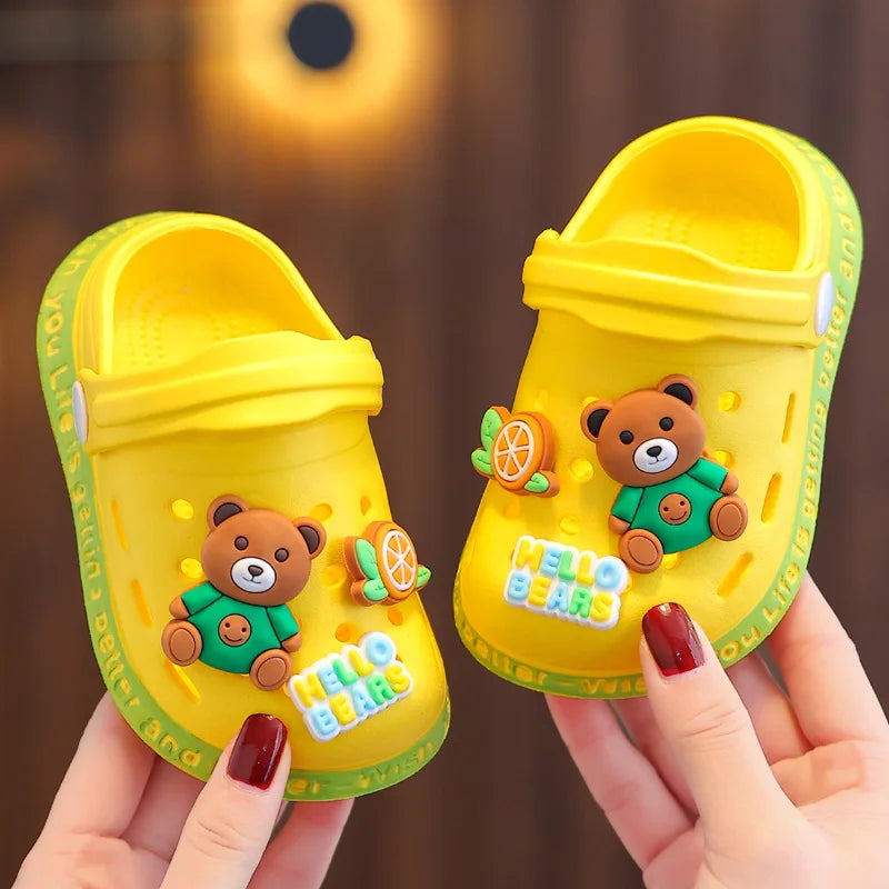 Kids Cartoon Clogs | Boys & Girls Summer Beach Sandals