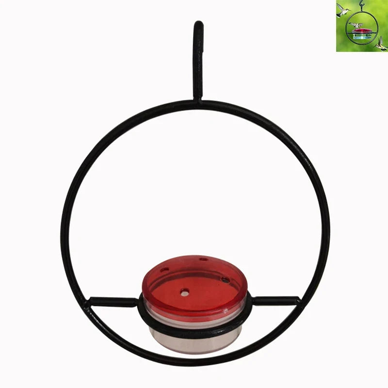 Large Capacity Metal Hanging Hummingbird Feeder | Patio & Deck