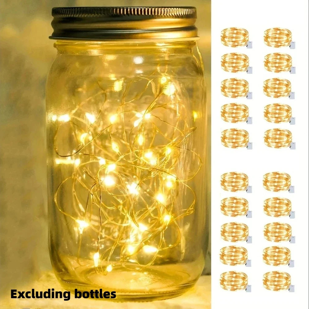 AISITIN LED Copper Wire Fairy String Lights – 10/20 Pack