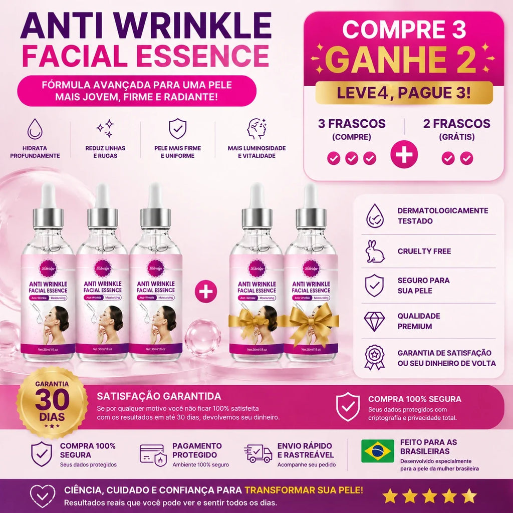 Plumping Facial Serum – Hyaluronic Acid & Collagen Anti-Aging