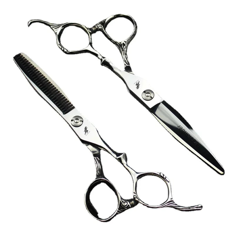 6-Inch Professional Hair Thinning Scissors | Japan 440C Steel