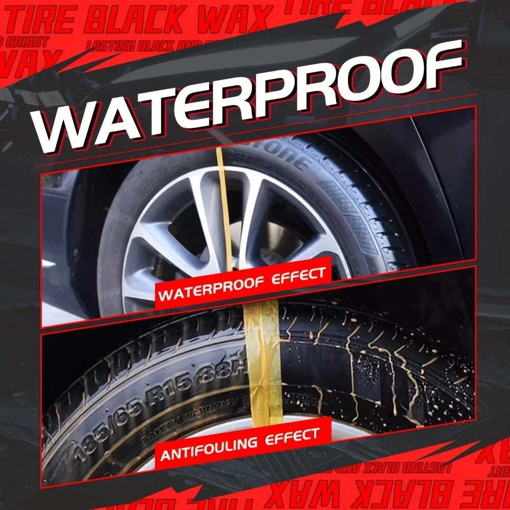Car Tire Shine Wax – Gloss, UV Protection & Anti-Aging