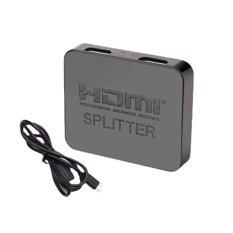 1x4 HDMI Splitter 4K – 1 In 4 Out Hub for PS4, TV & Laptop