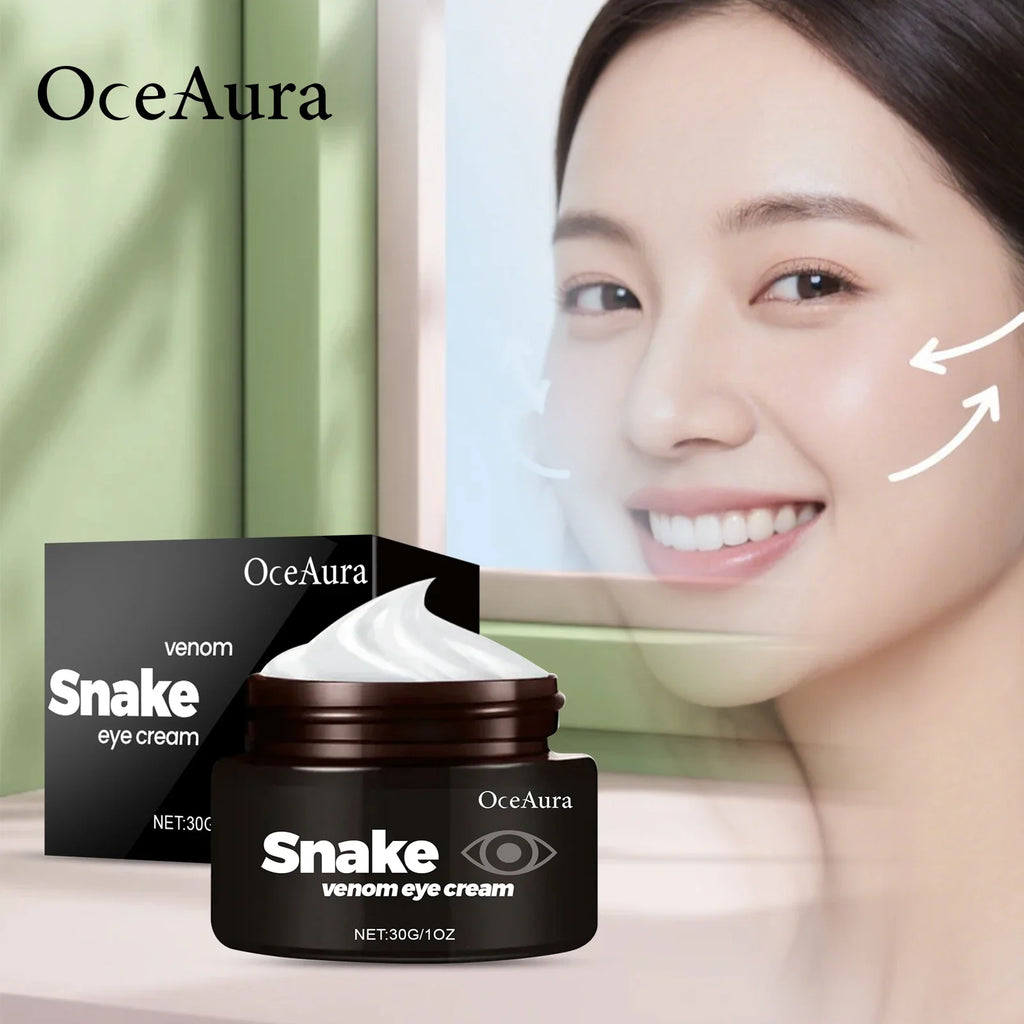 OceAura Snake Venom Eye Cream | Anti-Wrinkle, Dark Circles & Puffiness