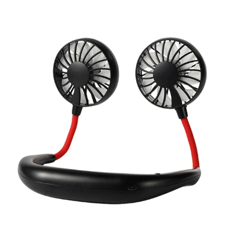 ROFAELEC Wearable Neck Fan – Hands-Free USB Rechargeable Cooling