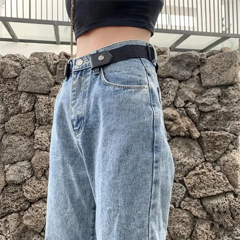 Buckle-Free Invisible Elastic Belt | Unisex Stretch Waistband