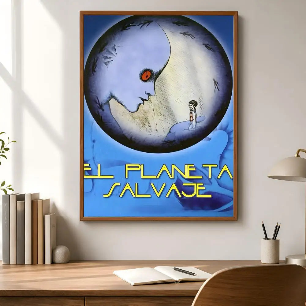 Fantastic Planet Poster HD Waterproof Wall Sticker | Home Décor