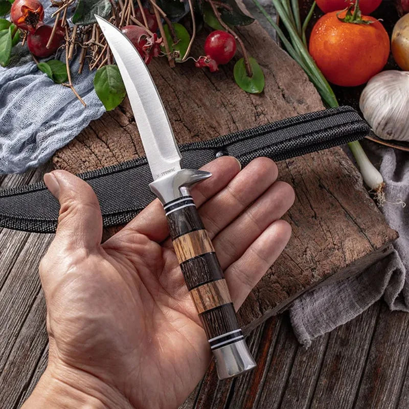 Japanese Sashimi Knife – Stainless Steel & Wooden Handle