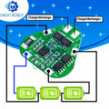3S 12V 18650 Li-ion BMS Protection Board 8A – 3-Cell PCM