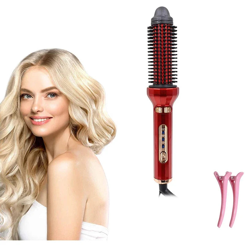 Ceramic Ionic Auto Hair Curler | PTC Fast Heat & LCD Display