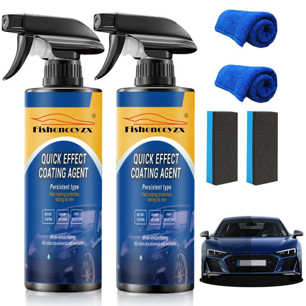 Car Coating Spray Quick Effect Agent Coat Wax Scratch Oil Film