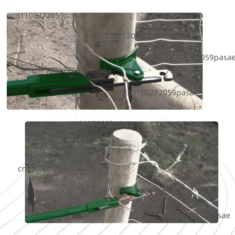 Barbed Wire Tensioner Tool – 31" Steel Fence Repair Assistant
