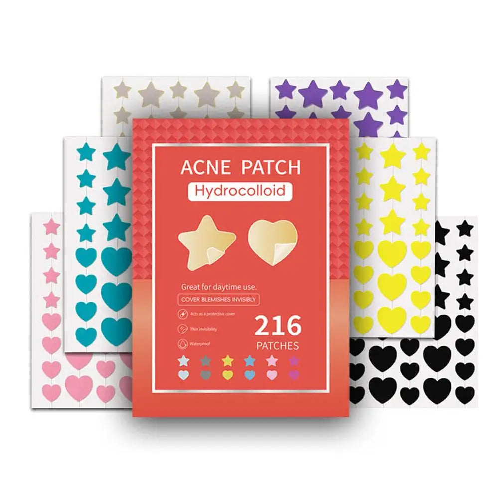Colorful Star Pimple Patch for Acne Removal