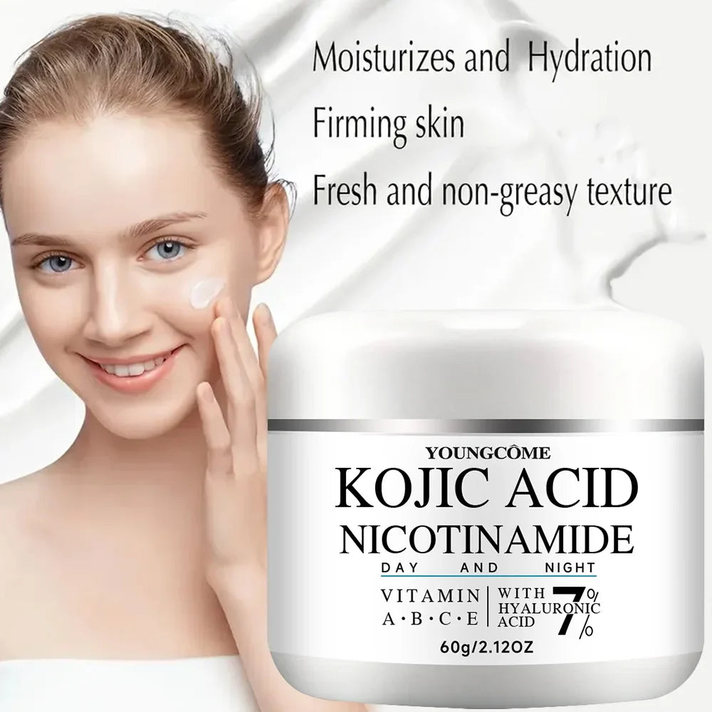 Kojic Acid & Collagen Face Cream – Brightening & Firming