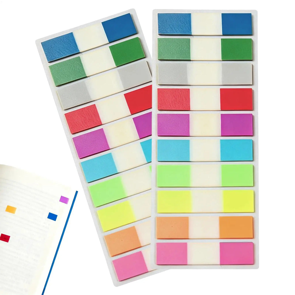 400Pcs Colorful Sticky Index Tabs – Self-Adhesive Page Markers