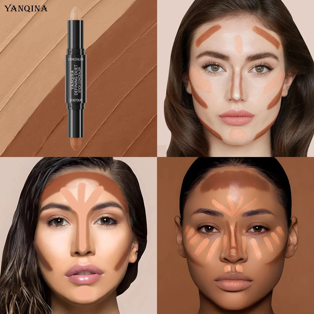 YANQINA Contour Stick Duo – Highlight & Shadow Cream Stick