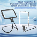 Digital Magnifying Glass – Switchable Screen, Rechargeable