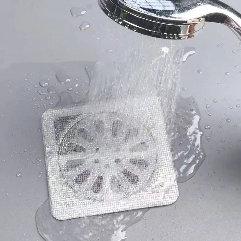 Anti-blocking Disposable Floor Drain Sticker Sink Strainers Sticky