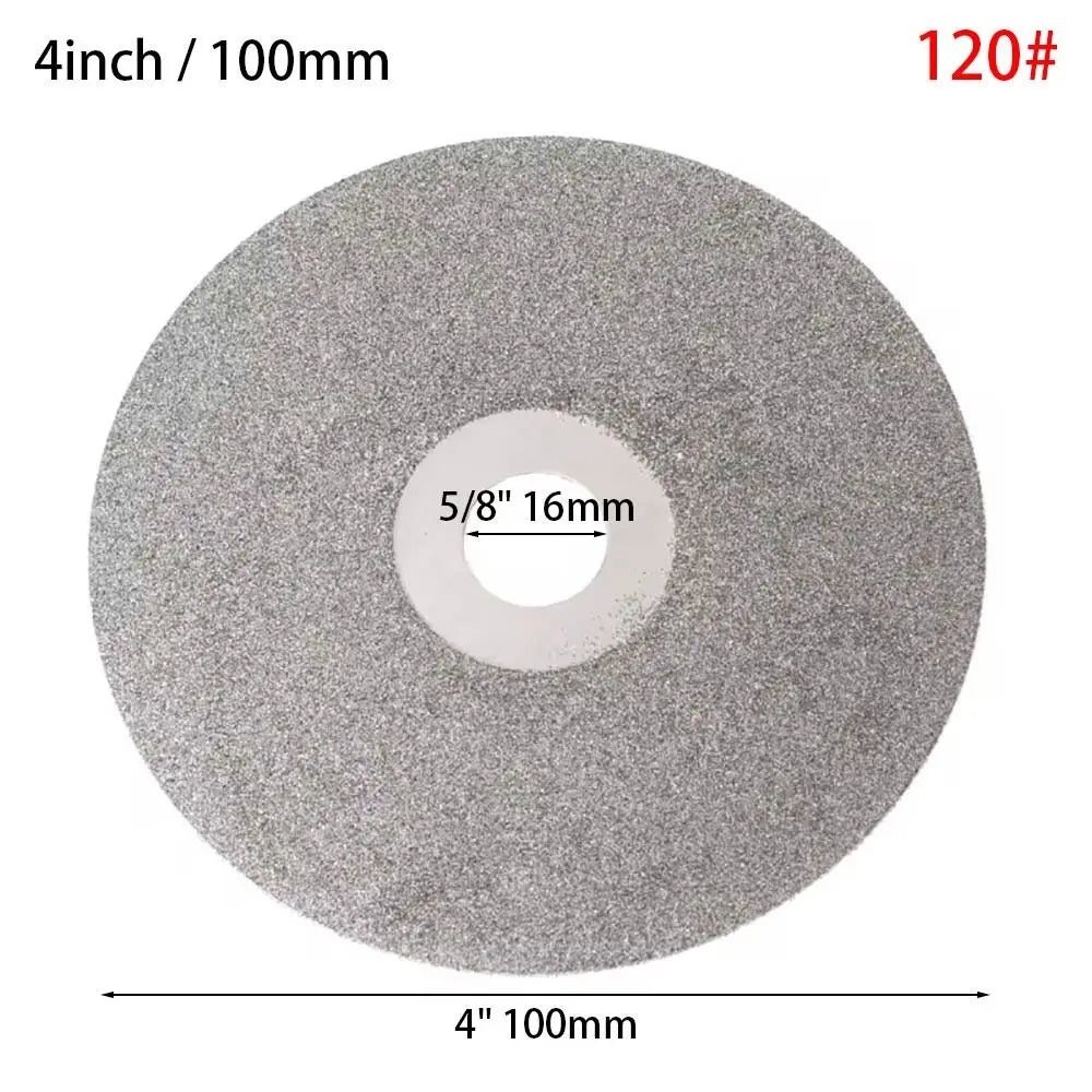 4" Diamond Grinding Disc 100mm 80-3000 Grit Abrasive Wheel