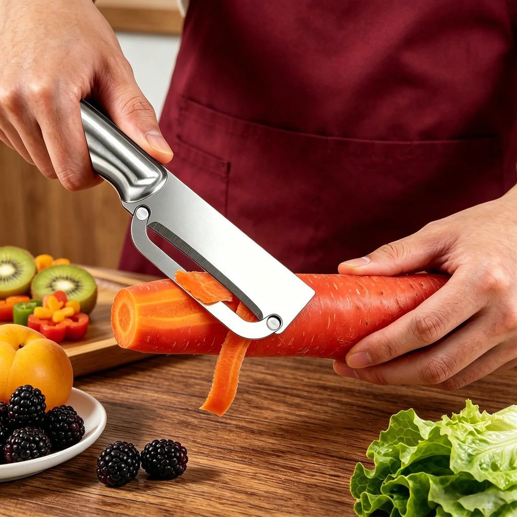 5-Piece Stainless Steel Vegetable Peeler & Grater Set