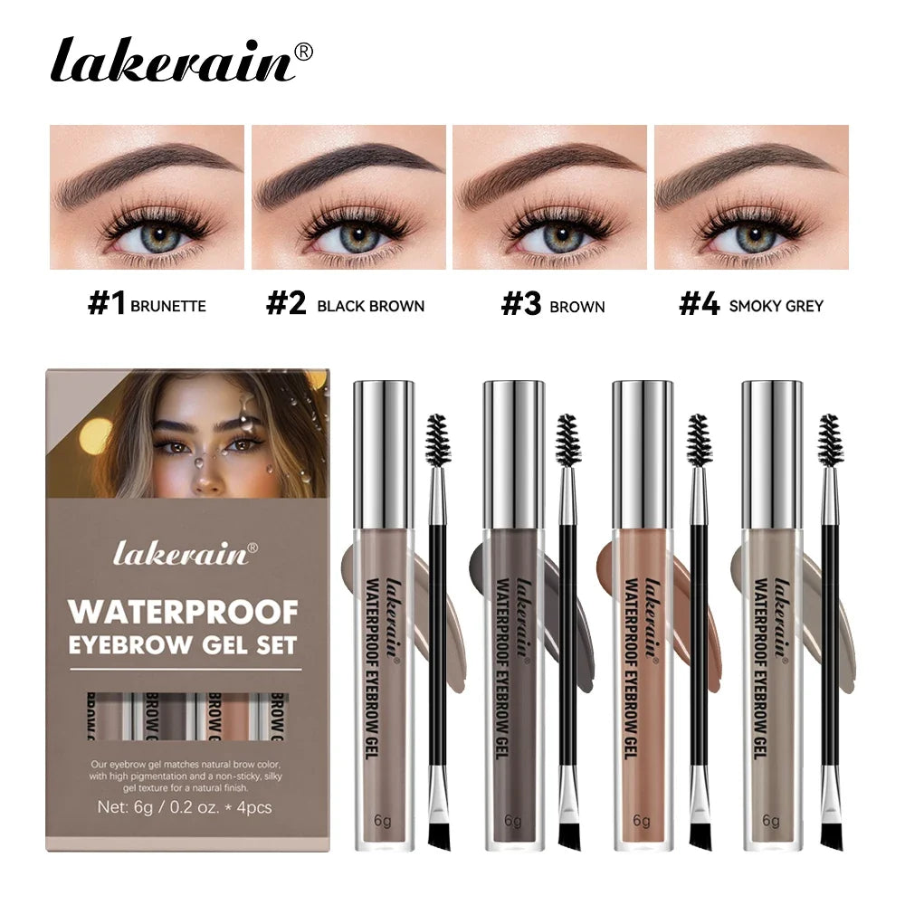 Waterproof Eyebrow Gel | High Pigment Long-Lasting Brow Tint