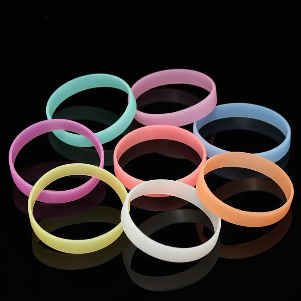 Luminous Silicone Sports Wristband – Glow Fitness Bracelet