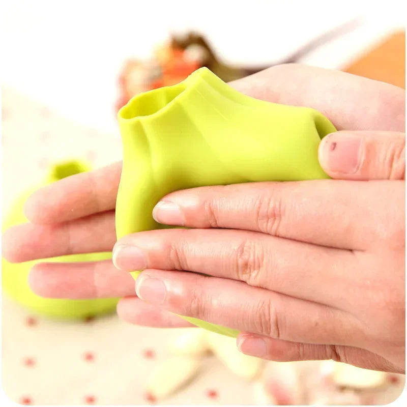 Silicone Garlic Peeler & Press Tool | Eco-Friendly Kitchen