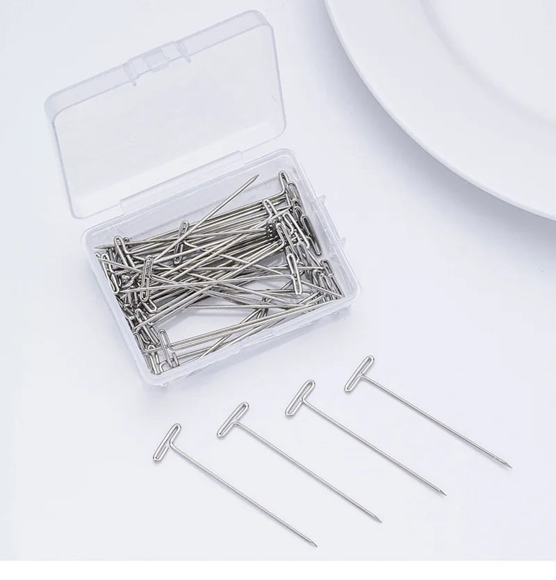 Wig T-Pins for Mannequin Head – Hair Blocking & Styling Pins