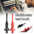 Multimeter Test Hook Clips – SMD IC Clamp, Gold-Plated Probe