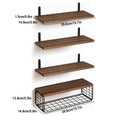 Bathroom Shelves Over Toilet Storage Basket Floating Wall Shelf Home