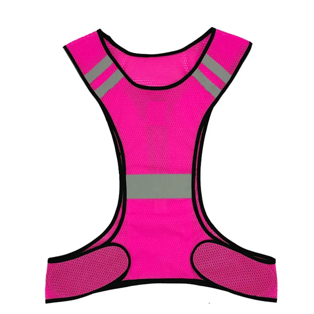 Reflective Safety Running Vest | High-Visibility Cycling & Jogging