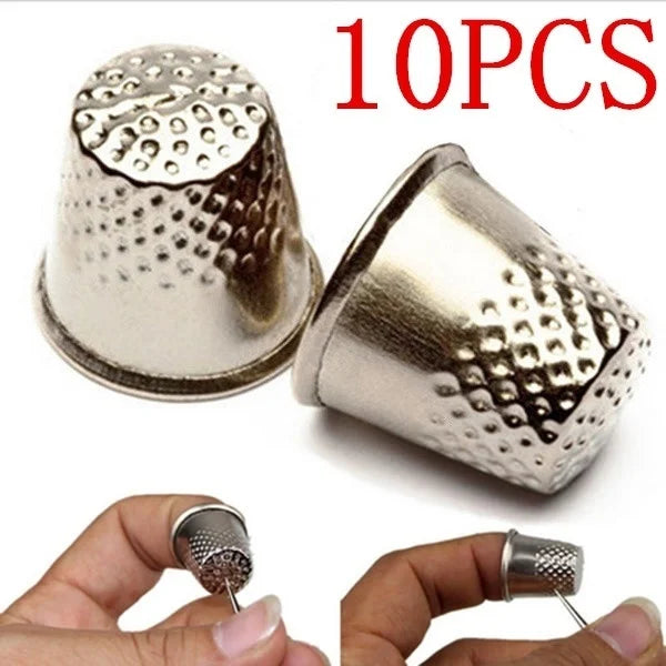 Metal Aluminum Needle DIY Hand Sewing Tool Pressure Finger Cover