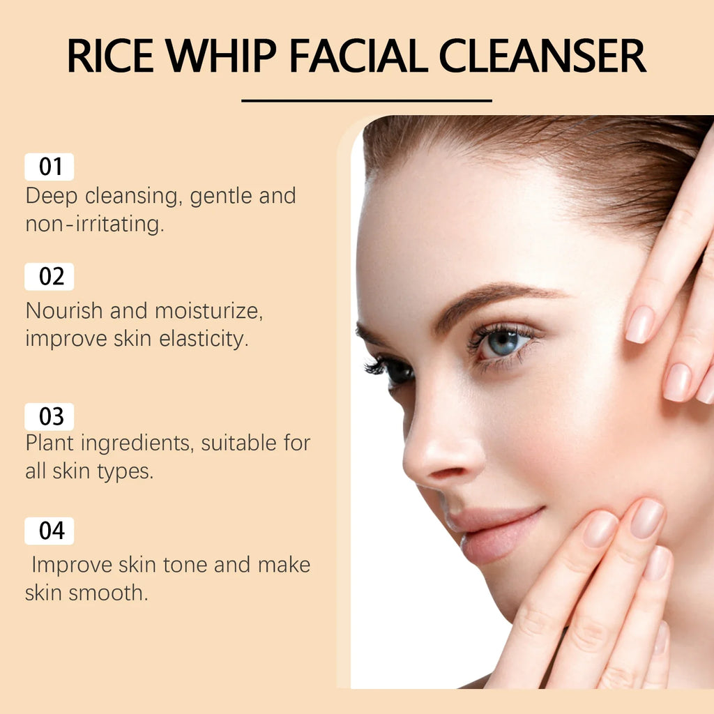 Rice Face Wash – Oil Control, Pore Cleansing & Brightening