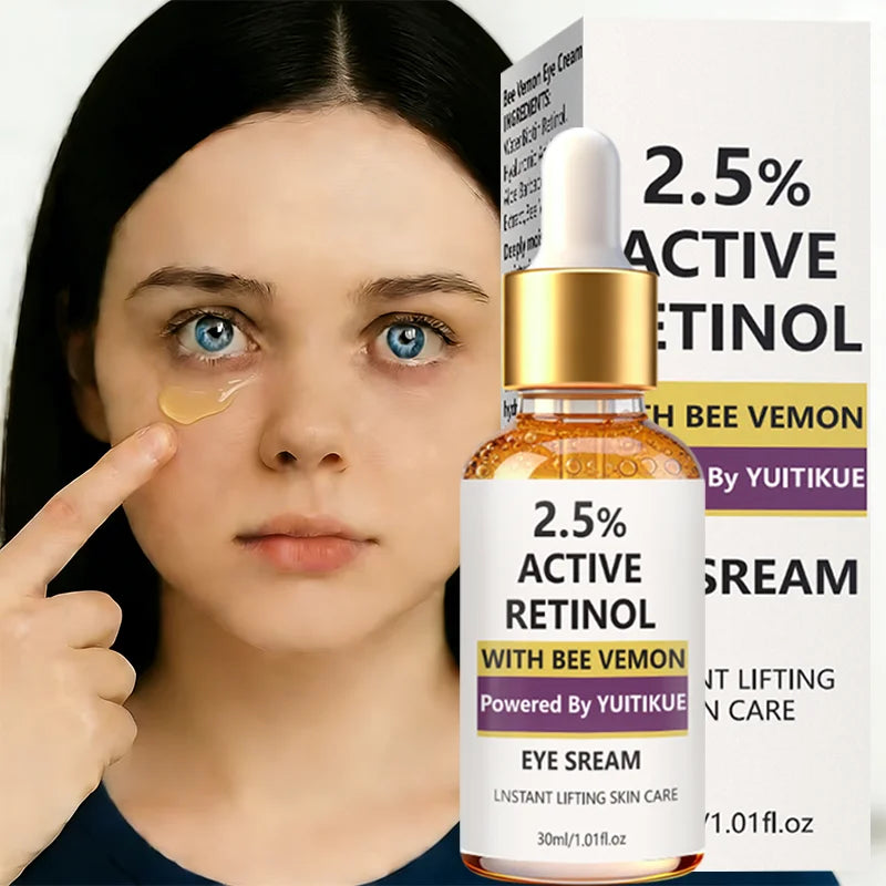 YUITIKUE Retinol & Bee Venom Eye Serum – Firming Anti-Aging