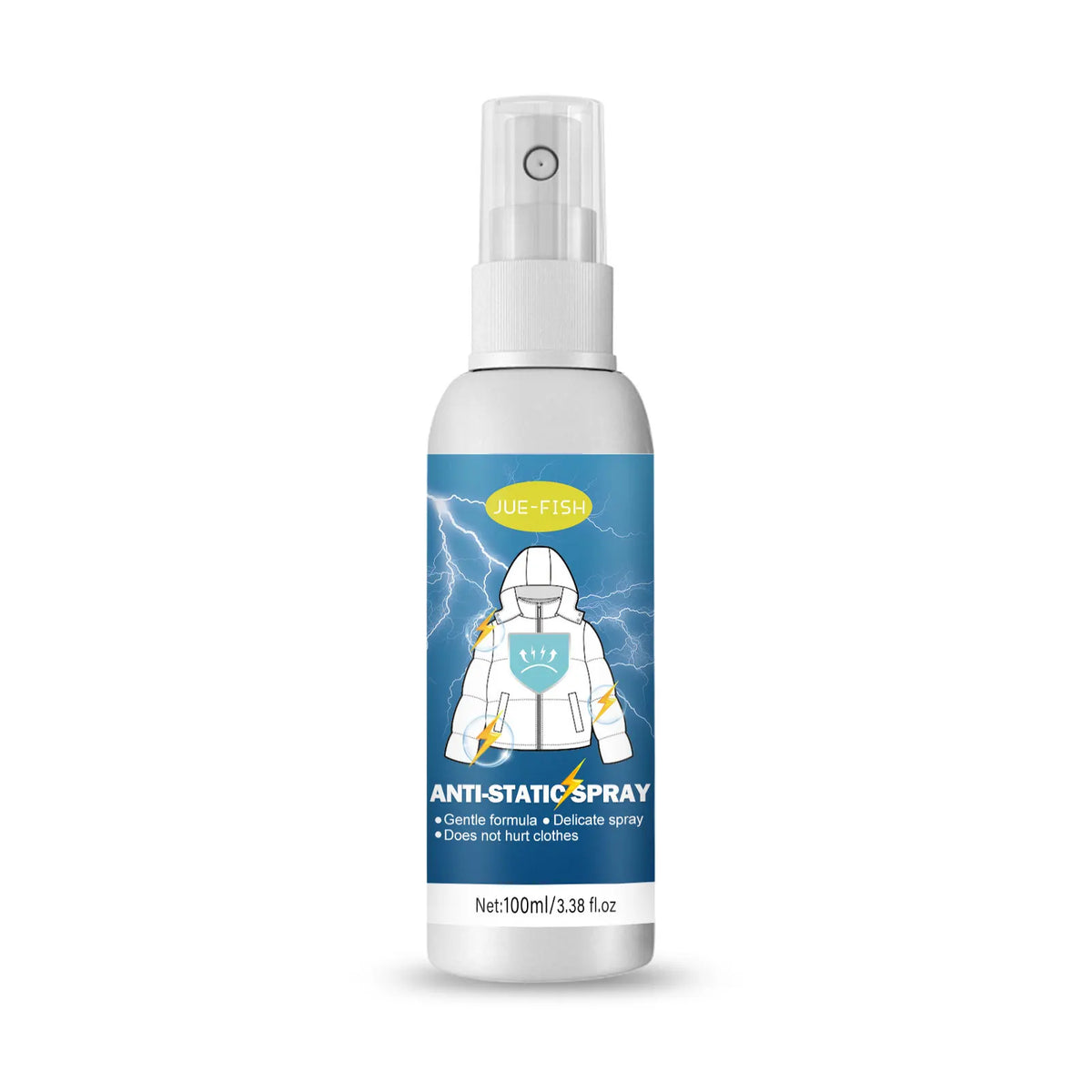 Jue Fish Anti-Static Spray 100ml – Clothes, Hair & Home