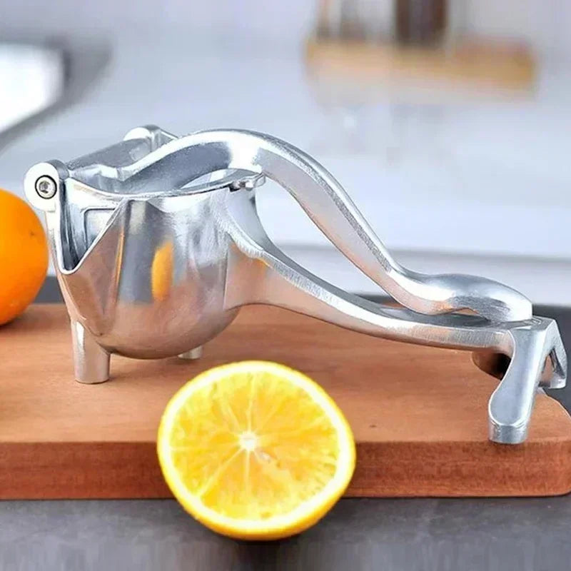 Portable Manual Citrus Juicer – Aluminum Alloy Hand Press Squeezer