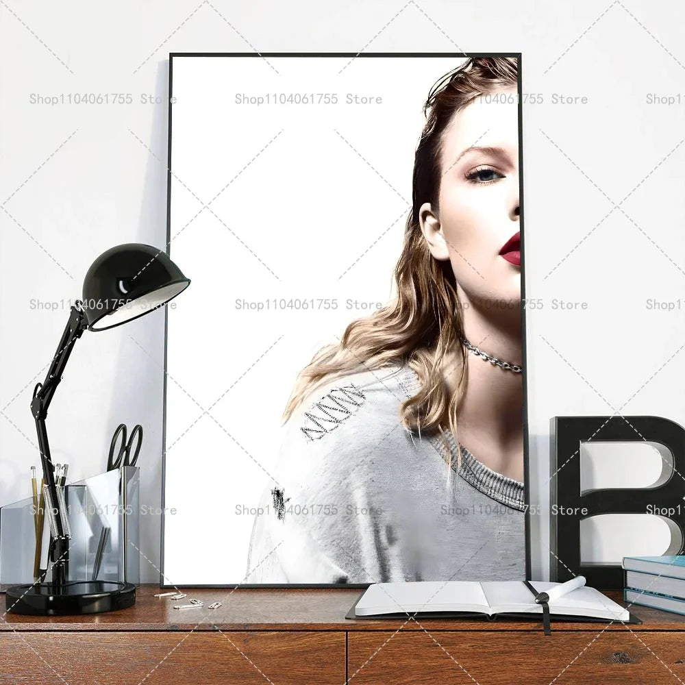 Singer T-Taylors Wall Poster – Self-Adhesive Waterproof Sticker