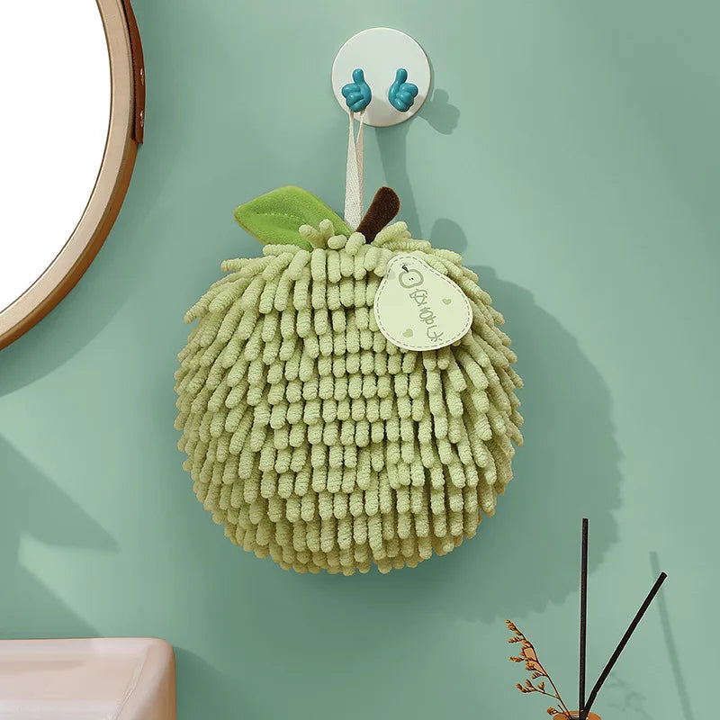 Thickened Fruit Hand Towels Absorbent Handball Kitchen Bathroom