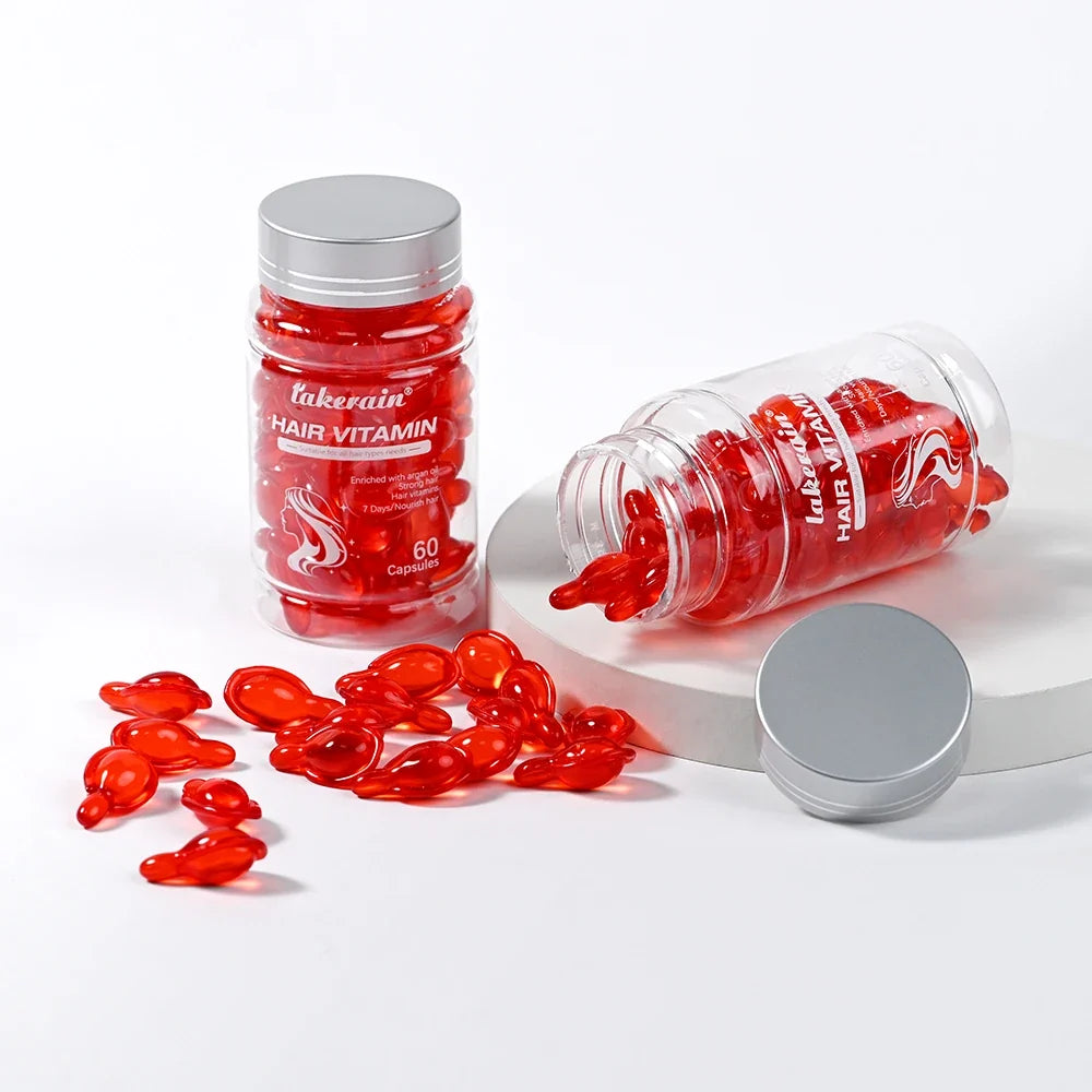 Lakerain Hair Vitamin Serum Capsules – Smooth & Nourish