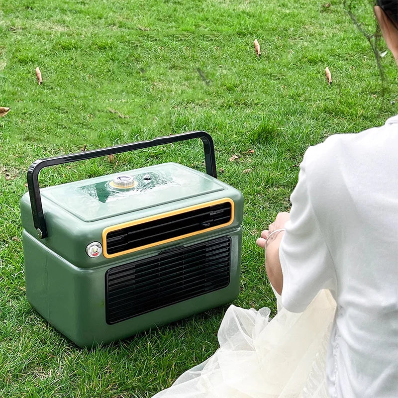 Portable Camping AC Unit – DC 12V/24V & AC 110–240V | RV Tent