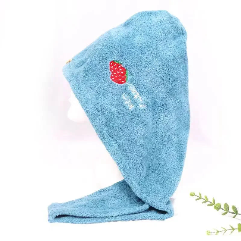 Microfiber Hair Towel Wrap – Quick Dry & Anti-Frizz for Women
