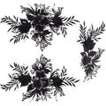 3D Flower Beaded Lace Applique Sew-On Patch | Dress Decoration
