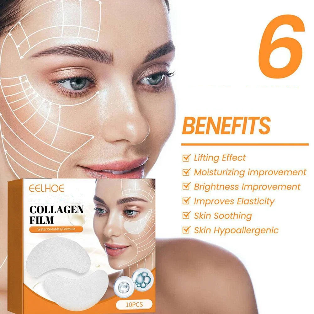 Eelhoe Collagen Eye Patches 5-Box – Anti-Wrinkle Dark Circles