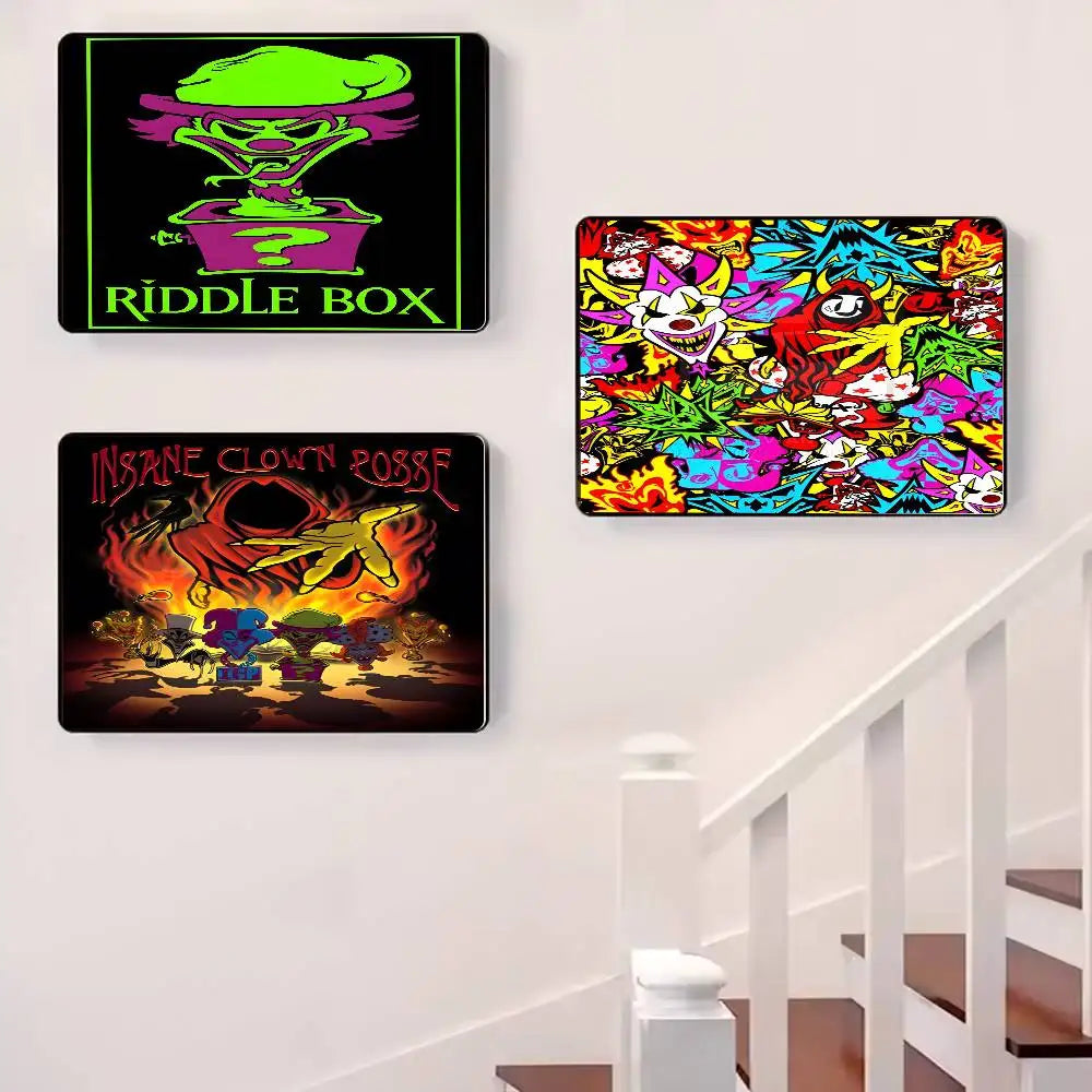 ICP Insane Clown Posse HD Wall Poster – Waterproof & Peel-Stick