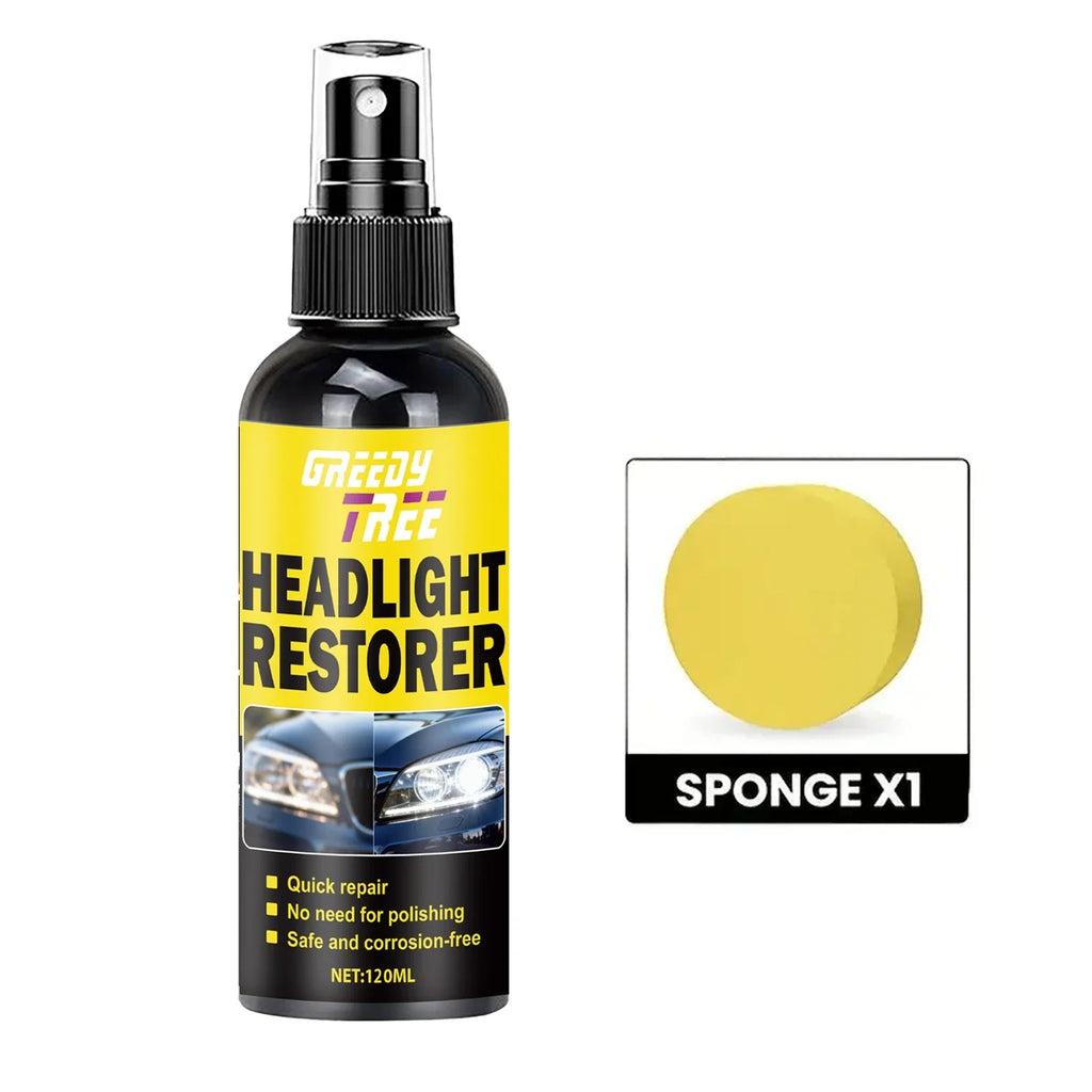 Headlight Lens Restoration Kit – Removes Yellowing & Oxidation