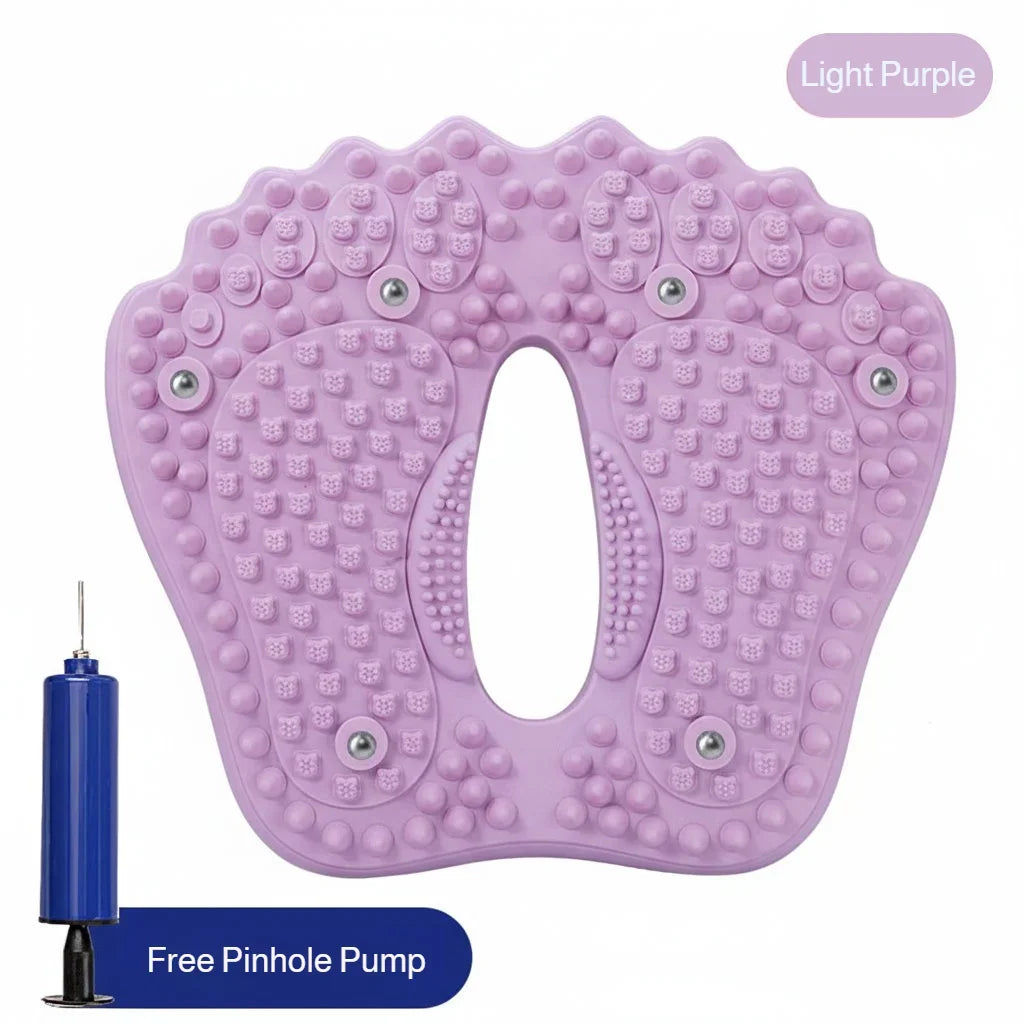 Inflatable Foot Massage Mat | Acupressure Magnetic Stepper Pad