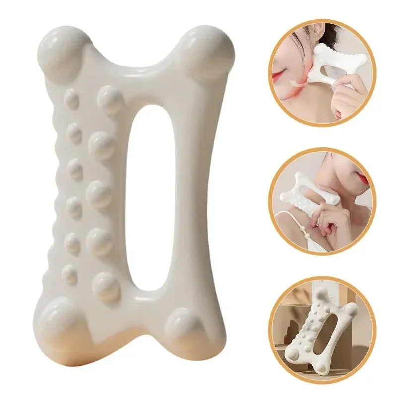 Gua Sha Facial & Body Massage Scraping Board | Resin Tool