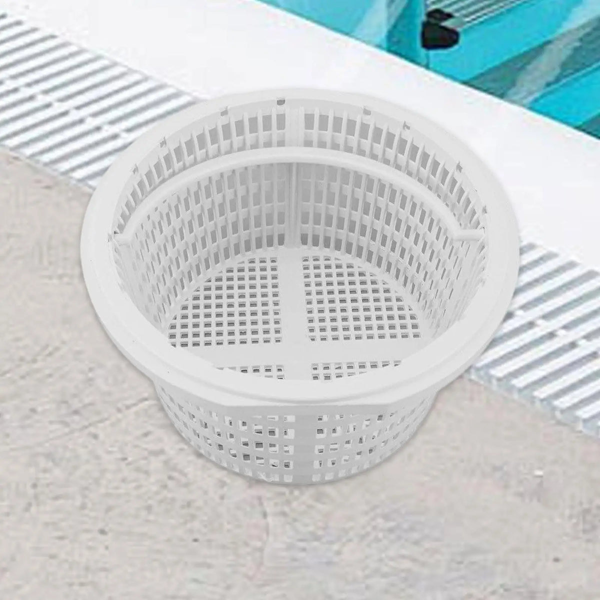 Pool Skimmer Basket with Handle – Above & In-Ground Pools