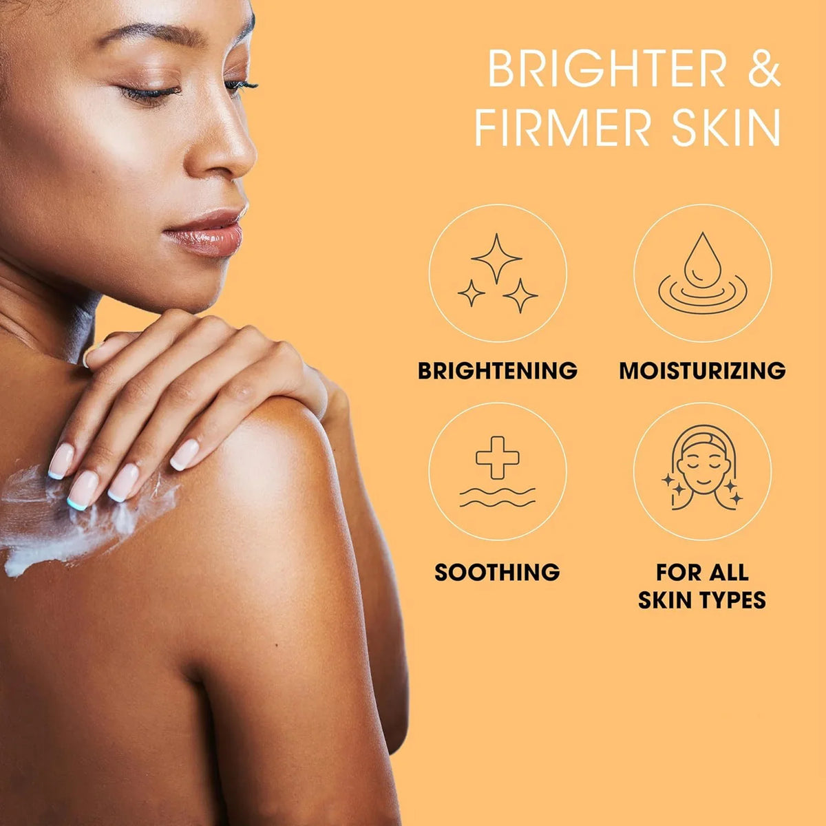 Vitamin C Brightening Body Cream – Underarm, Thigh & Glow